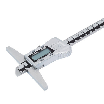 哈量数显深度游标卡尺不锈钢测量尺0-200/300/500