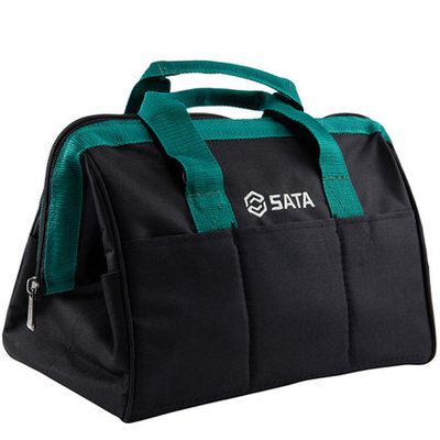 世达 多功能加厚帆布电脑维修电工工具包耐磨便携背包单肩 95181