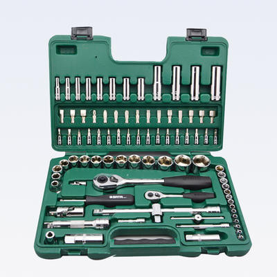 世达SATA86件套汽修汽保组合组套棘轮套筒扳手汽车工具套装09013