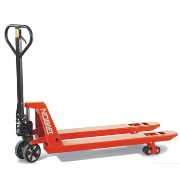 叉车手动搬运车聚氨酯/尼龙双轮液压窄叉车地牛