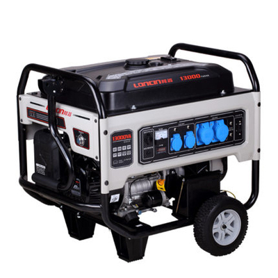 隆鑫LC13000 10KW级汽油发电机静音户外商用银行基站代维电启动