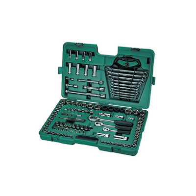 世达120件套汽车维修工具箱套筒棘轮扳手修理工具组合套装 09014