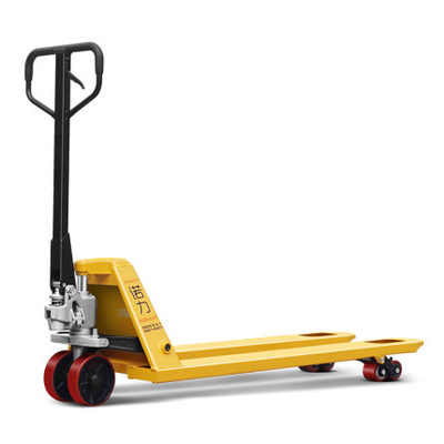 诺力叉车加长手动液压搬运车油压升降堆高车托盘地牛叉车2吨2.5吨