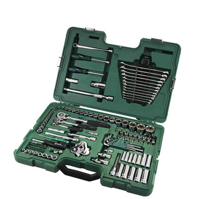 世达汽车维修工具组套128件棘轮扳手套筒汽修汽保组合套装09014A