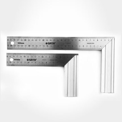 世达 多功能水平三角尺角度尺木工直角尺量具90度测量工具 91411