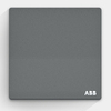 ABB五孔開關插座面板abb五孔USB插座 軒致古典灰